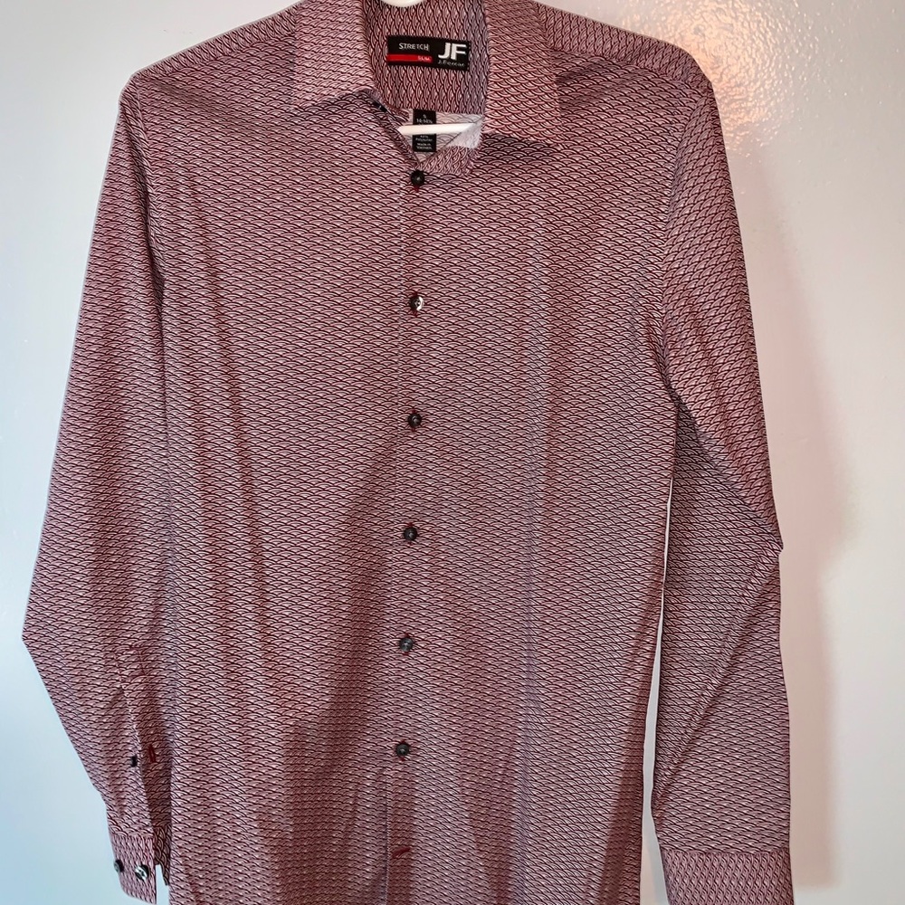 J.Ferrar Slim Button Down Long Sleeve